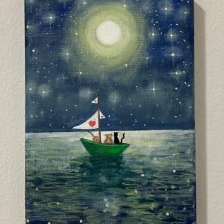 Setting sail painting