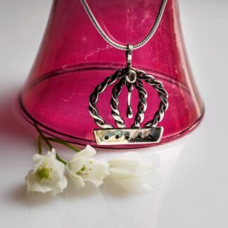 Silver Crown Pendant