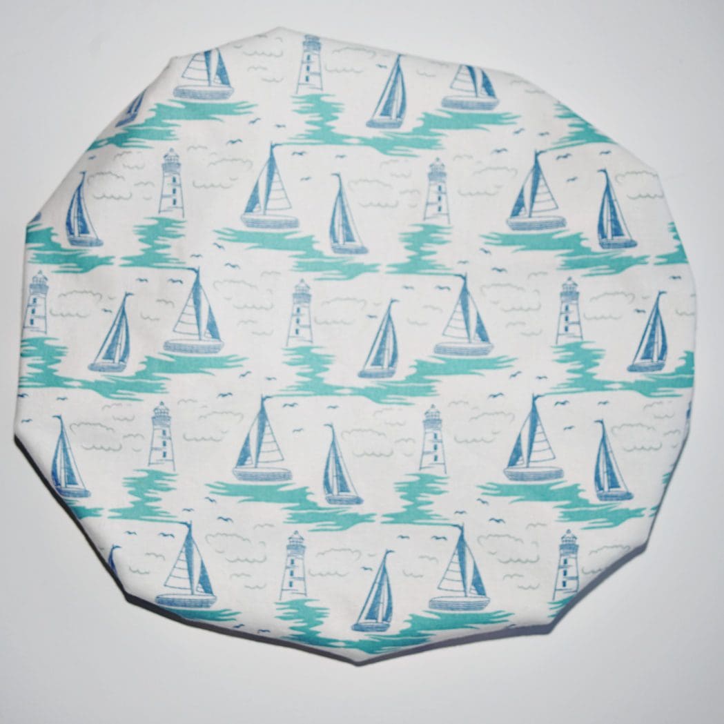 Sailing Boat Luxury Shower Cap - Image 2