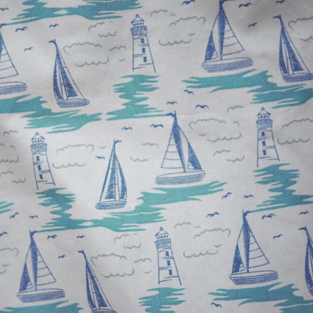 Sailing Boat Luxury Shower Cap - Image 4