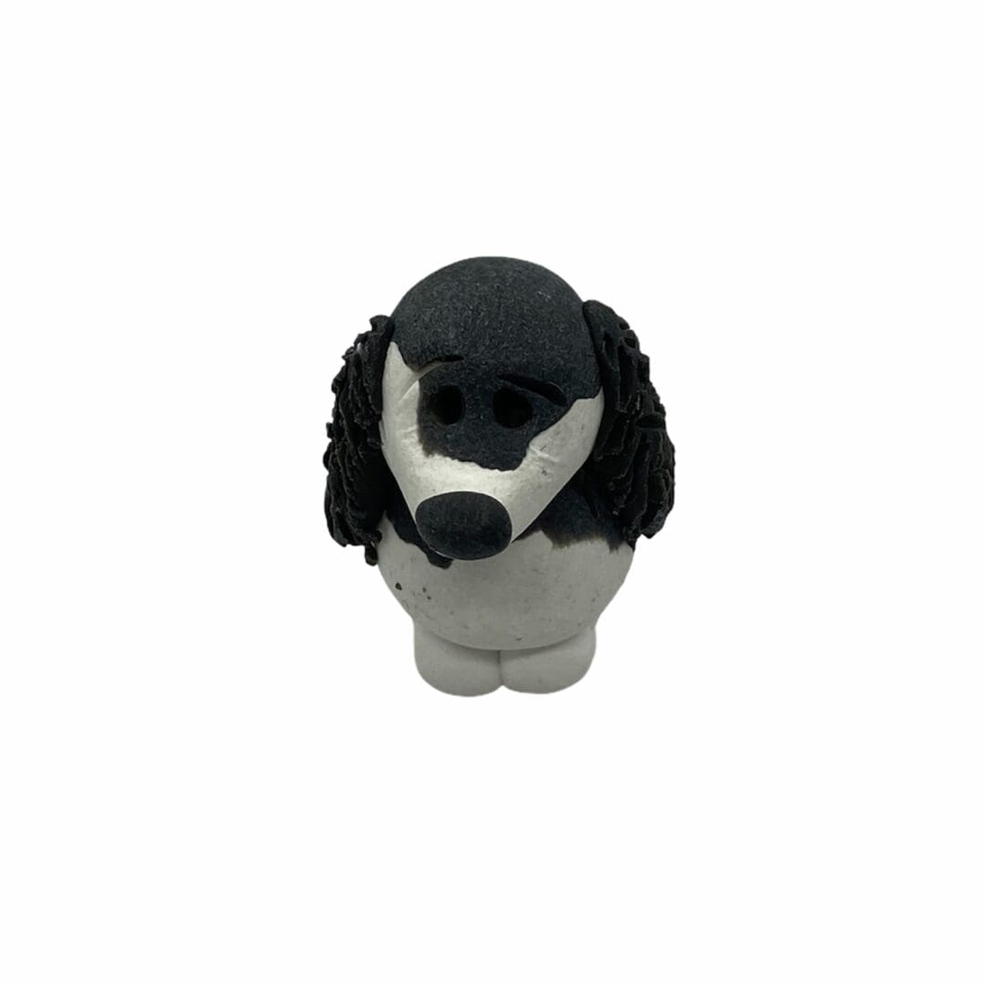 Spaniel clay figure miniature model - Image 3