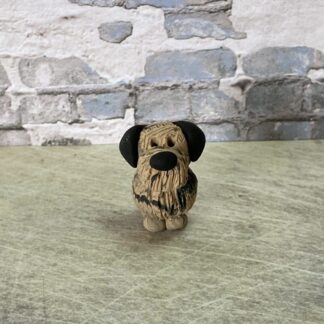 border terrier miniature clay figure