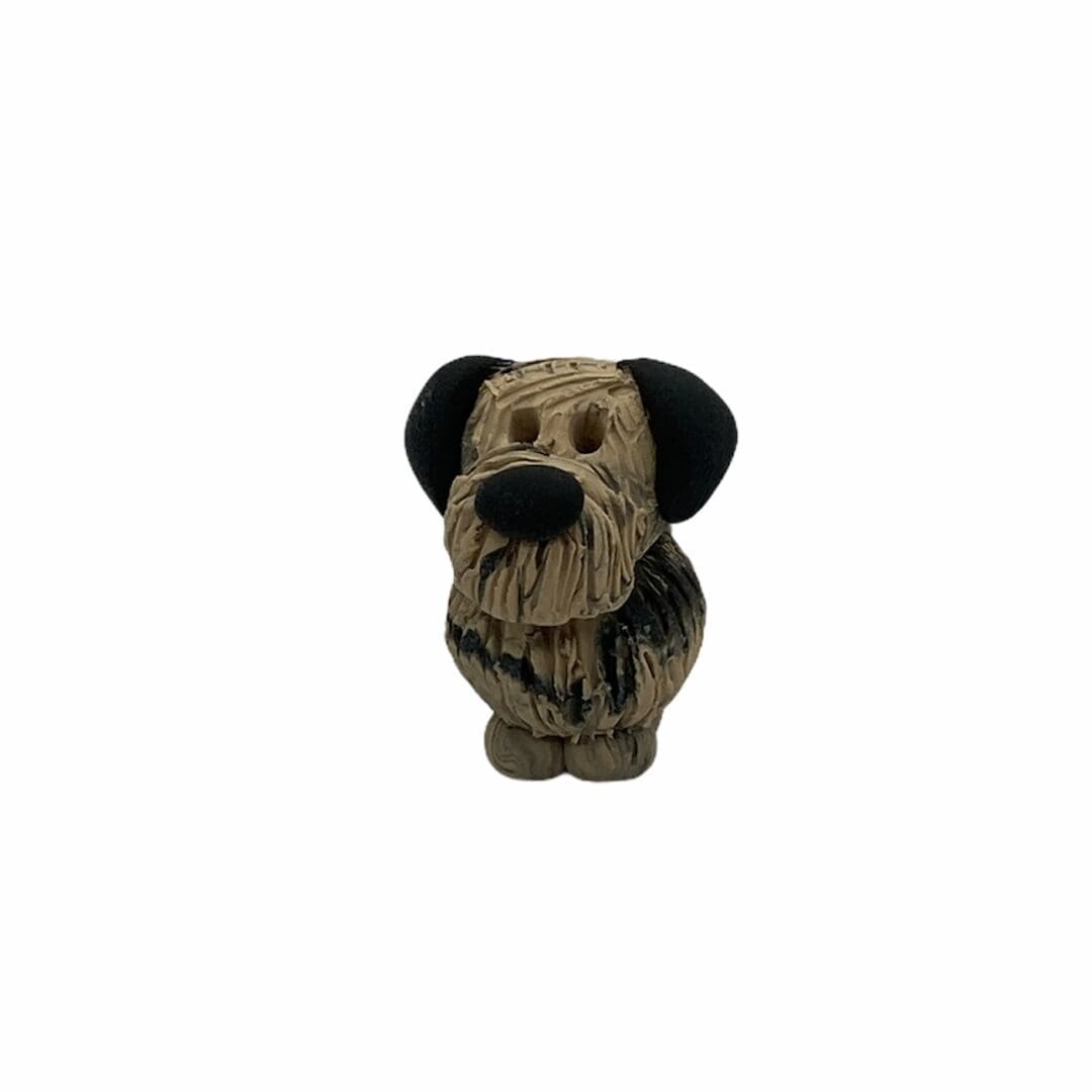 Border terrier handmade clay figure - Image 3
