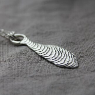 cuttlefish cast sycamore pendant with double link bail