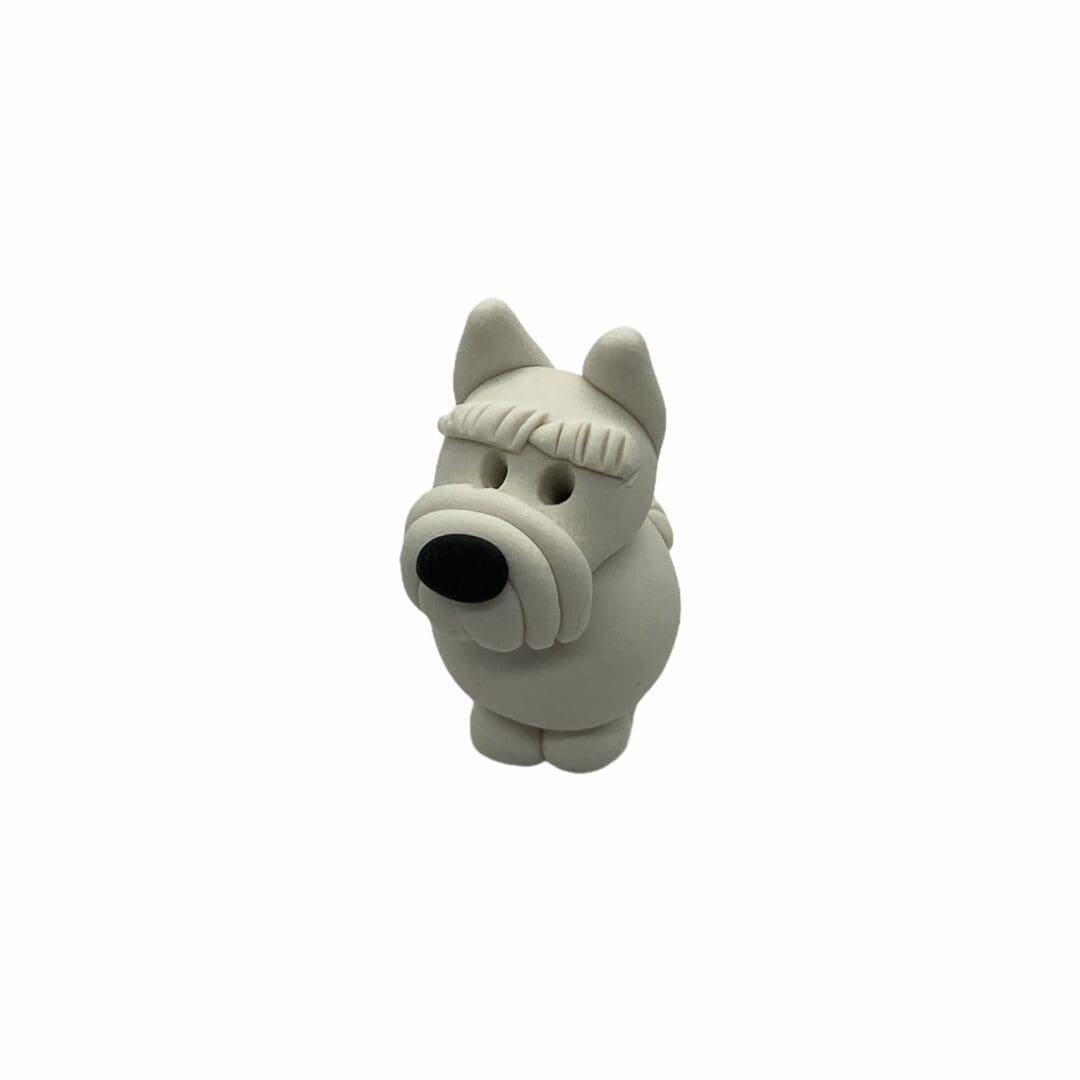 Westie Scottie West Highland Terrier westie dog figure fur baby - Image 3