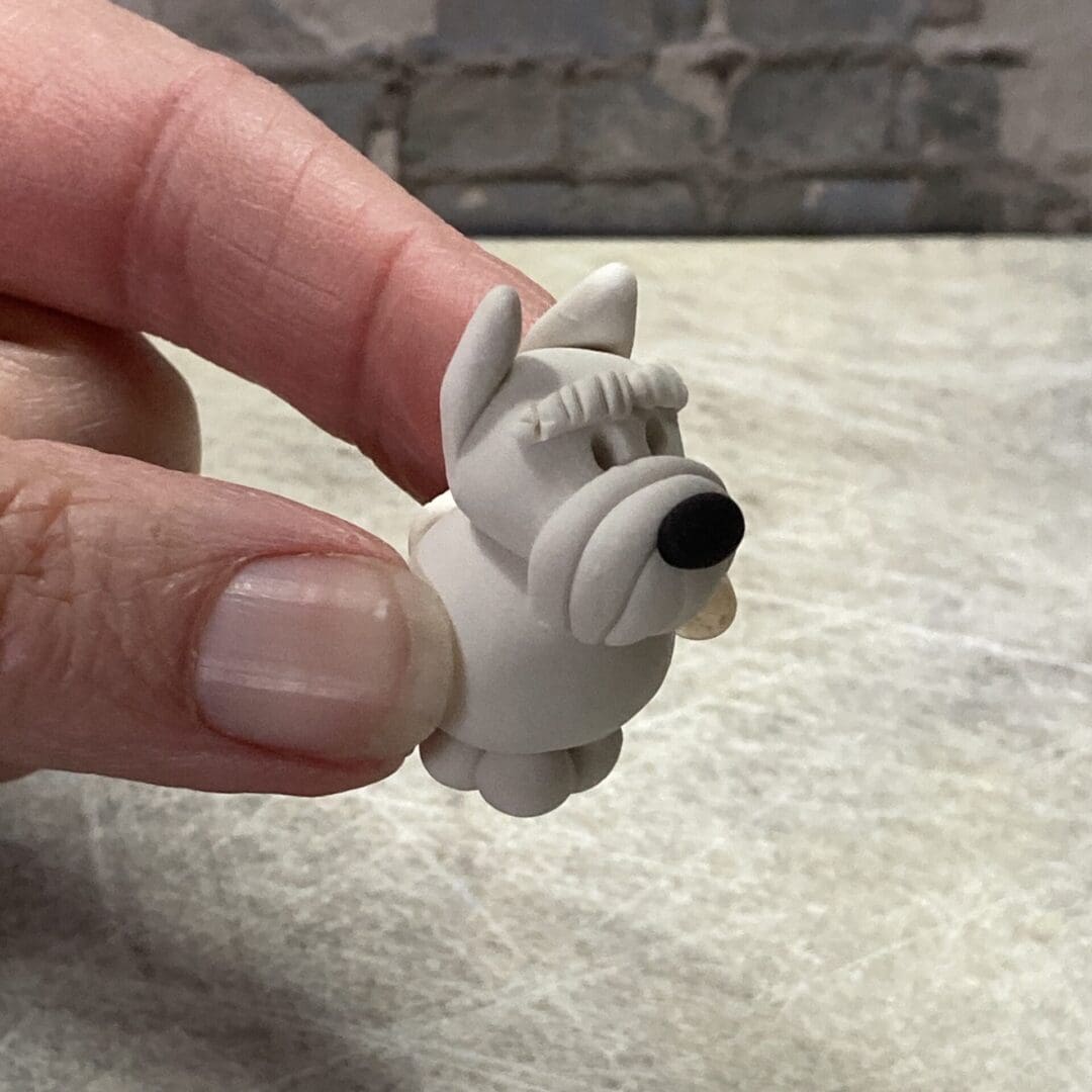 Westie Scottie West Highland Terrier westie dog figure fur baby - Image 2
