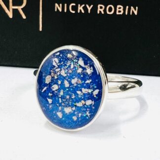 oval ashes ring