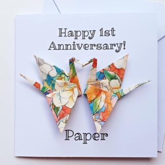 1st-paper-anniversary-card-wife-couple-husband-origami-cranes
