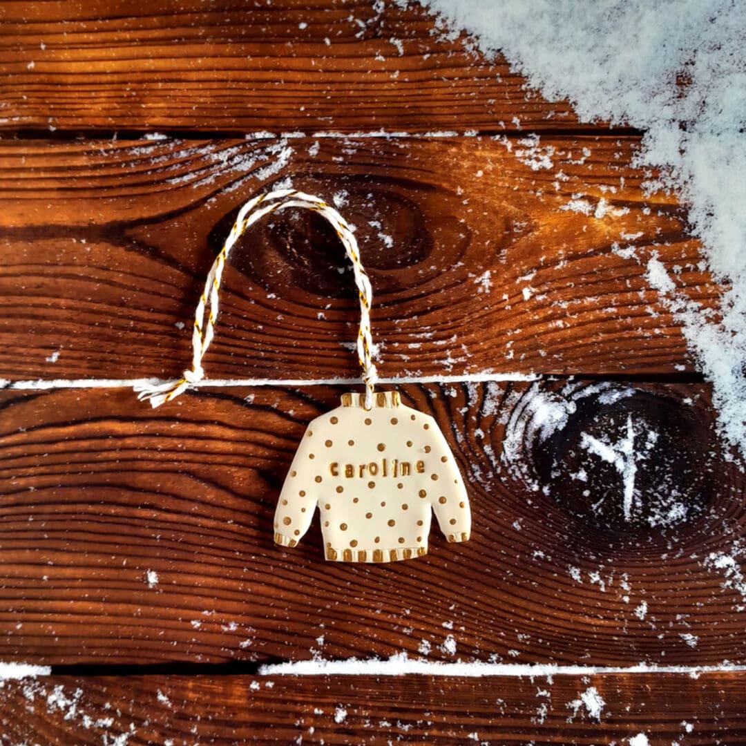 Personalised Christmas Jumper Decoration