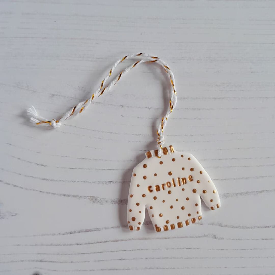 Personalised Christmas Jumper Decoration - Image 2