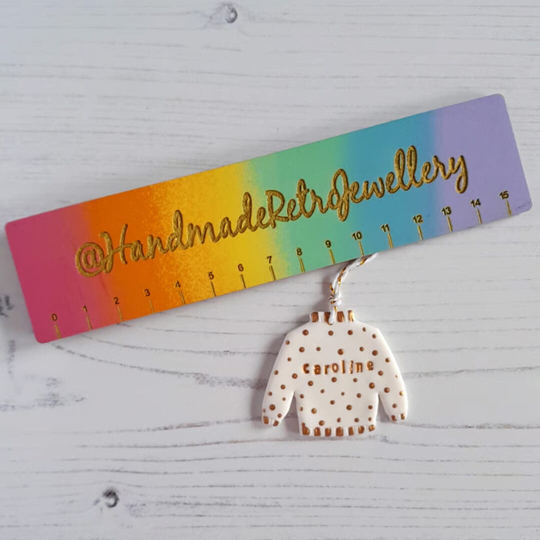 Personalised Christmas Jumper Decoration - Image 4