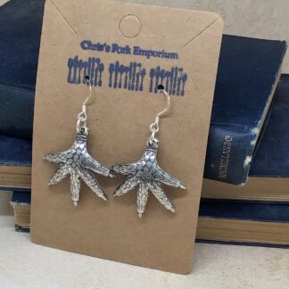 cutlery claw earrings