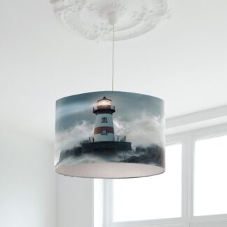 Photographic Coastal Lampshade - Lighthouse Lightshade