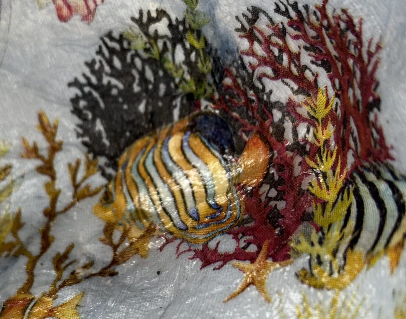 A handcrafted Decoupaged Oyster Shell - Image 3