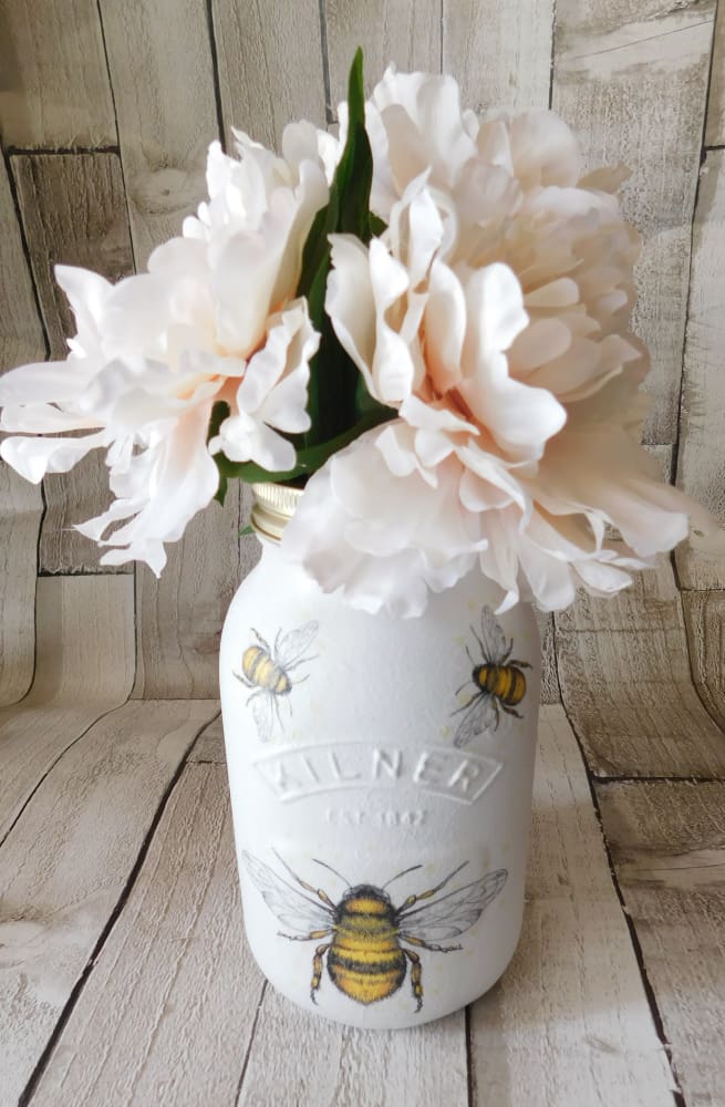Honey Bees 1 Litre or 500 ml Kilner Storage Jars / Vase - Image 6