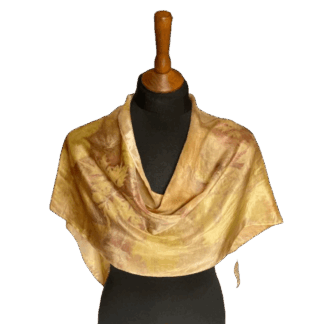 midsummer-glow-silk-scarf-botanically-printed-leaves-flowers-marian-may-textile-art