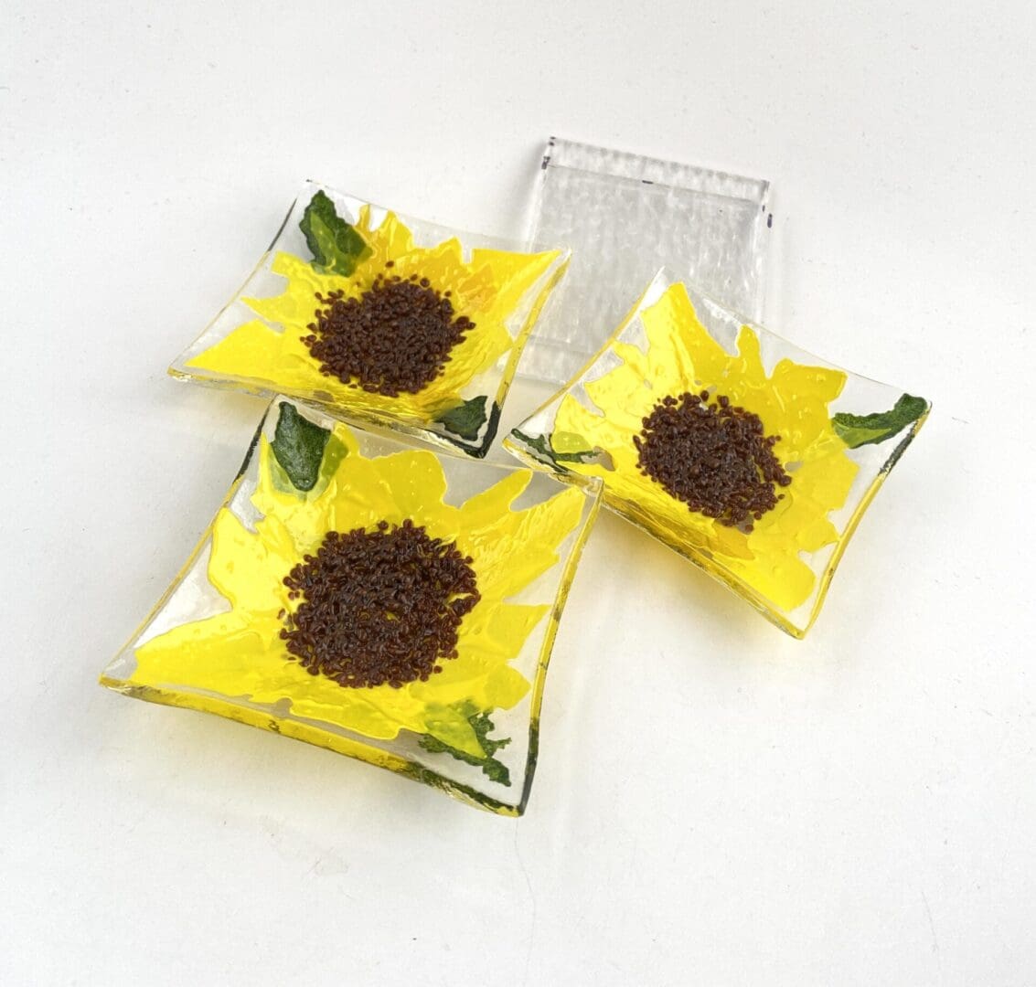 Sunflower Trinket Dish - Image 4
