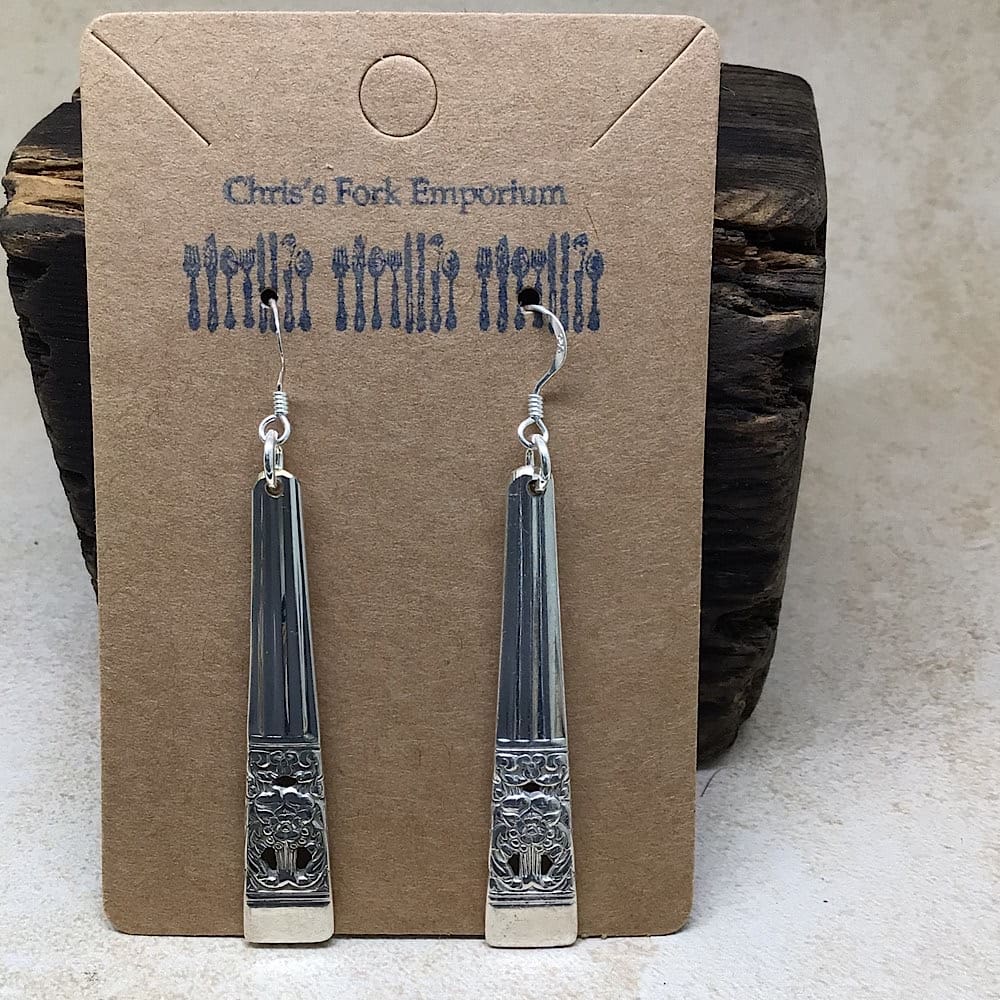 Teaspoon handle earrings - Image 2