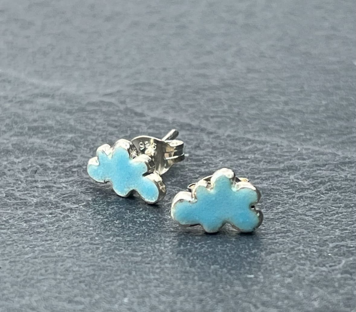 Blue Cloud Studs - Image 5