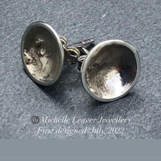 Silver and Gold Cup Studs