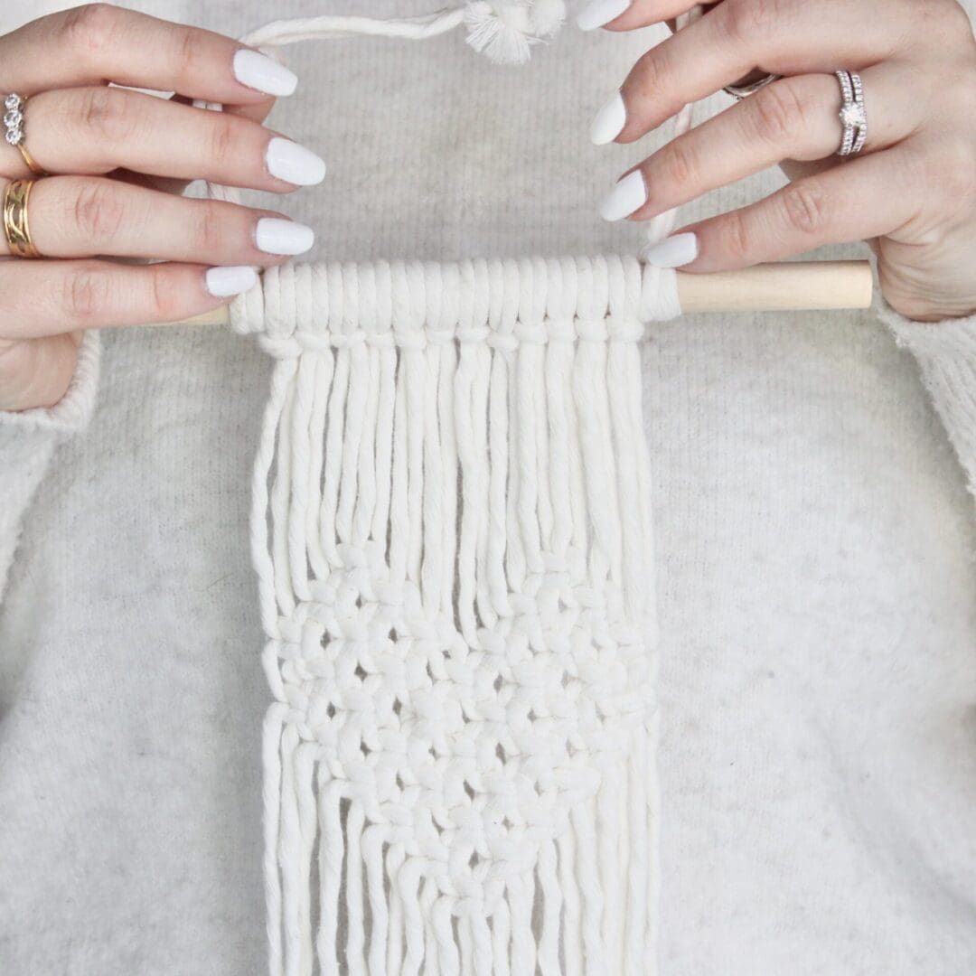 DIY Macrame Kit, Macrame Tapestry Kit, Craft Kits, Beginner Macrame Kits - Image 9