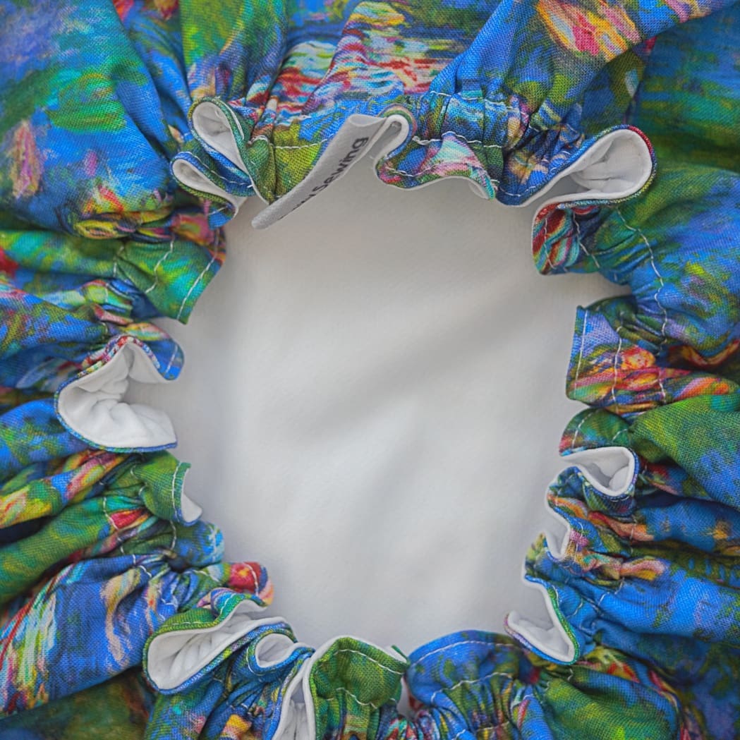 Monet Water Lilies Luxury Shower Cap - Image 4