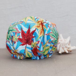 Maple Leaf Luxury Shower Cap