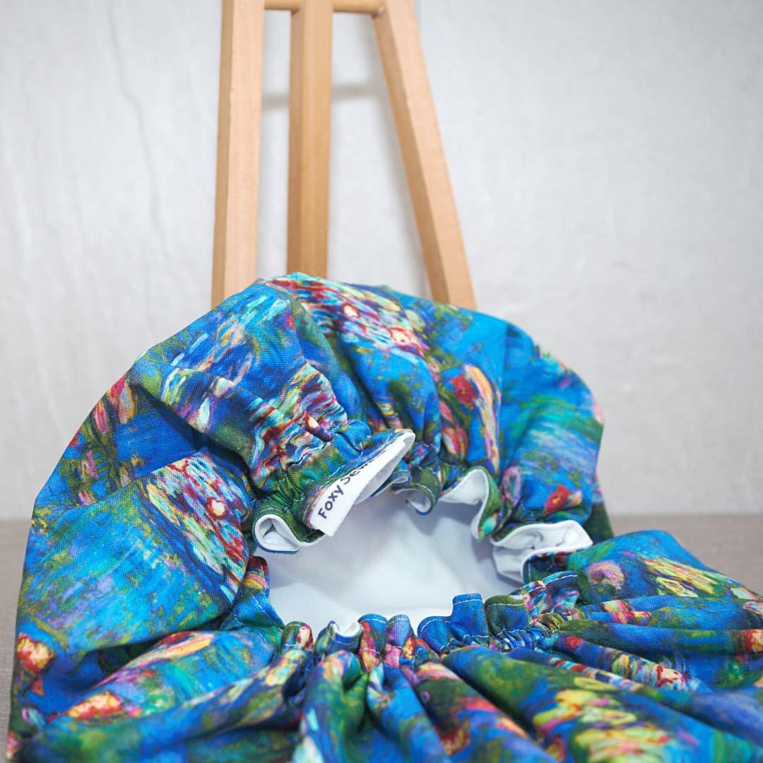 Monet Water Lilies Luxury Shower Cap - Image 3