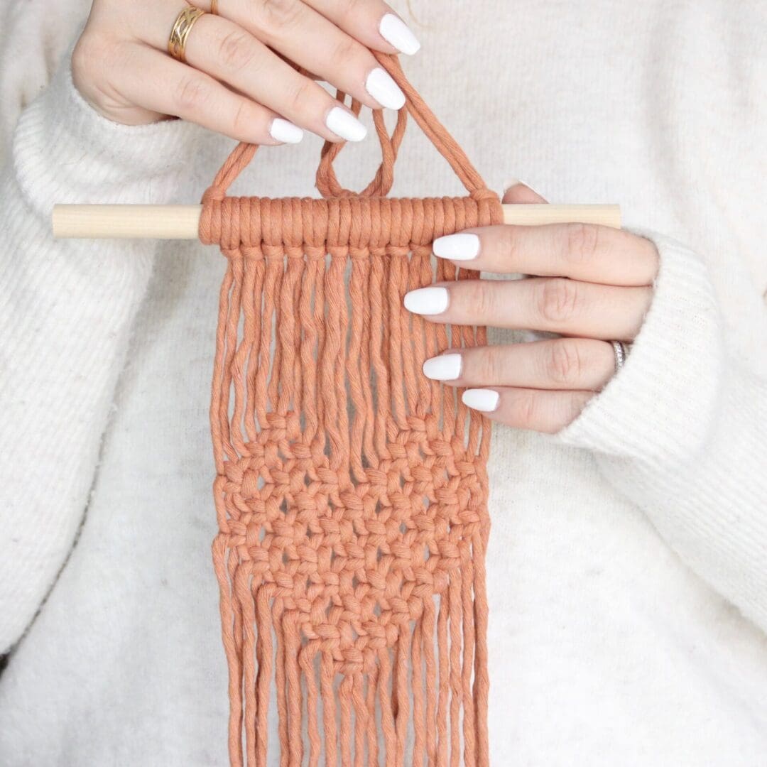 DIY Macrame Kit, Macrame Tapestry Kit, Craft Kits, Beginner Macrame Kits - Image 3