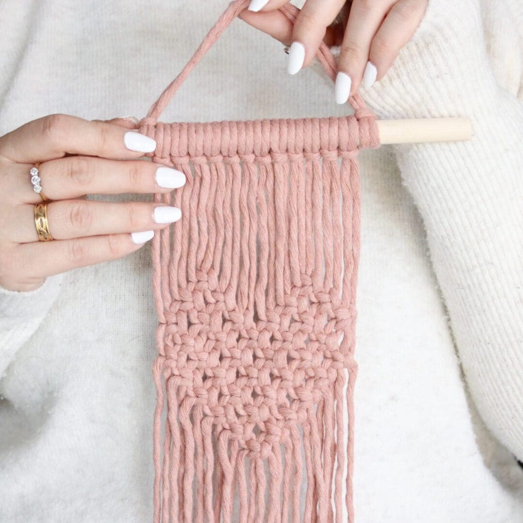 DIY Macrame Kit, Macrame Tapestry Kit, Craft Kits, Beginner Macrame Kits - Image 2