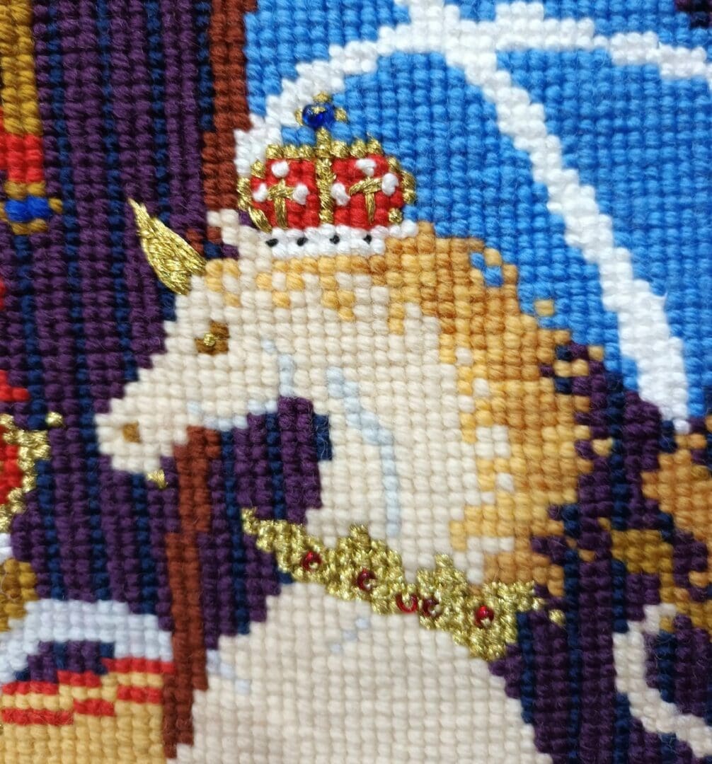 Scottish Coat of Arms Tapestry Kit Animal Fayre Designer Tapestry Kits 6