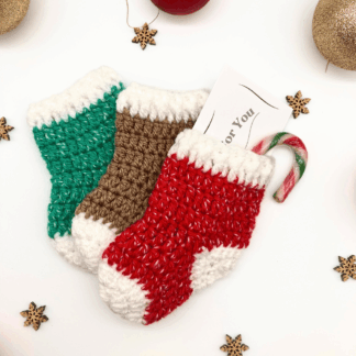 Christmas Stocking Gift Card Holder