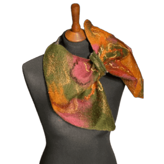 Autumn-french-scarf-handmade-wool-felt-marian-may-textile-art