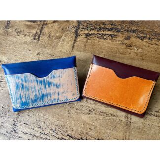 Italian leather, contrast pocket, cardholder, handcrafted
