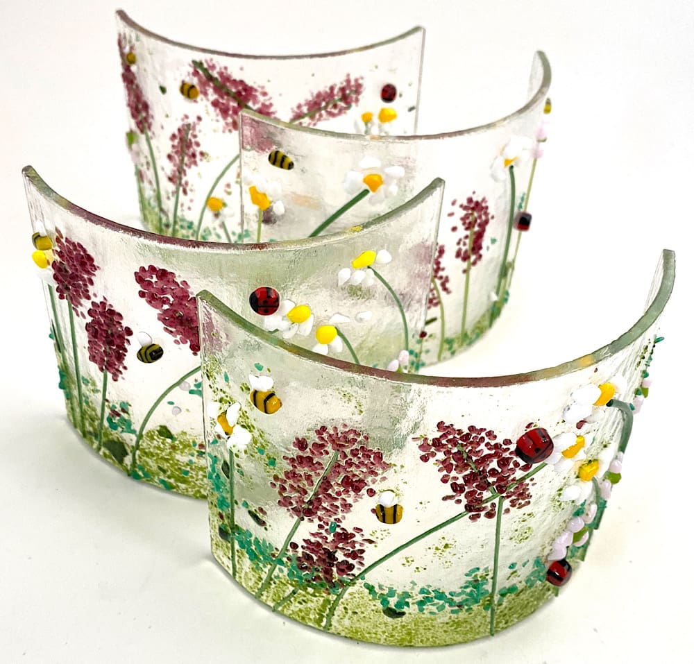 Flower Meadow Curve Fused Glass Kit - Image 6