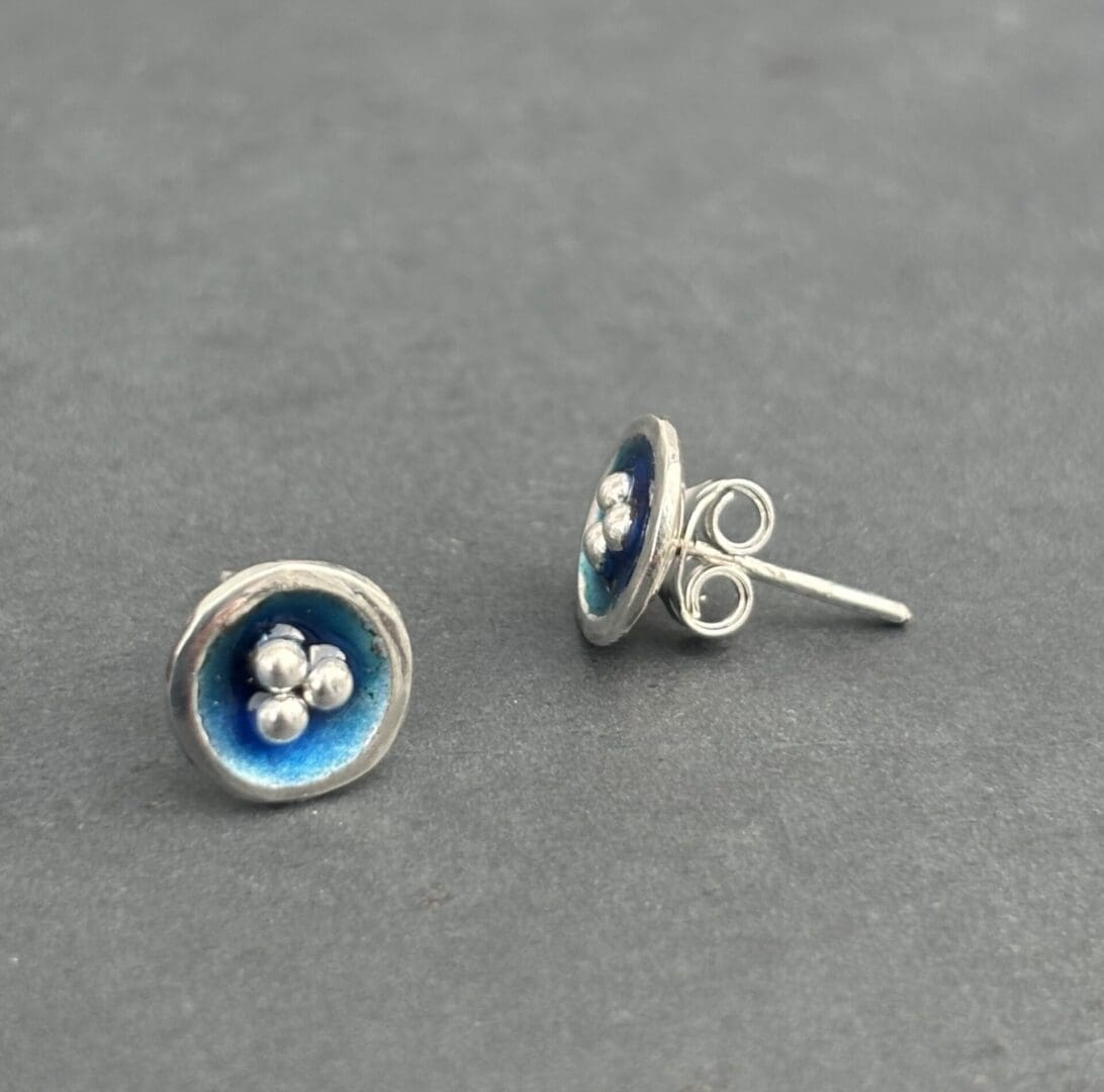 Rock Pool Enamel Studs
