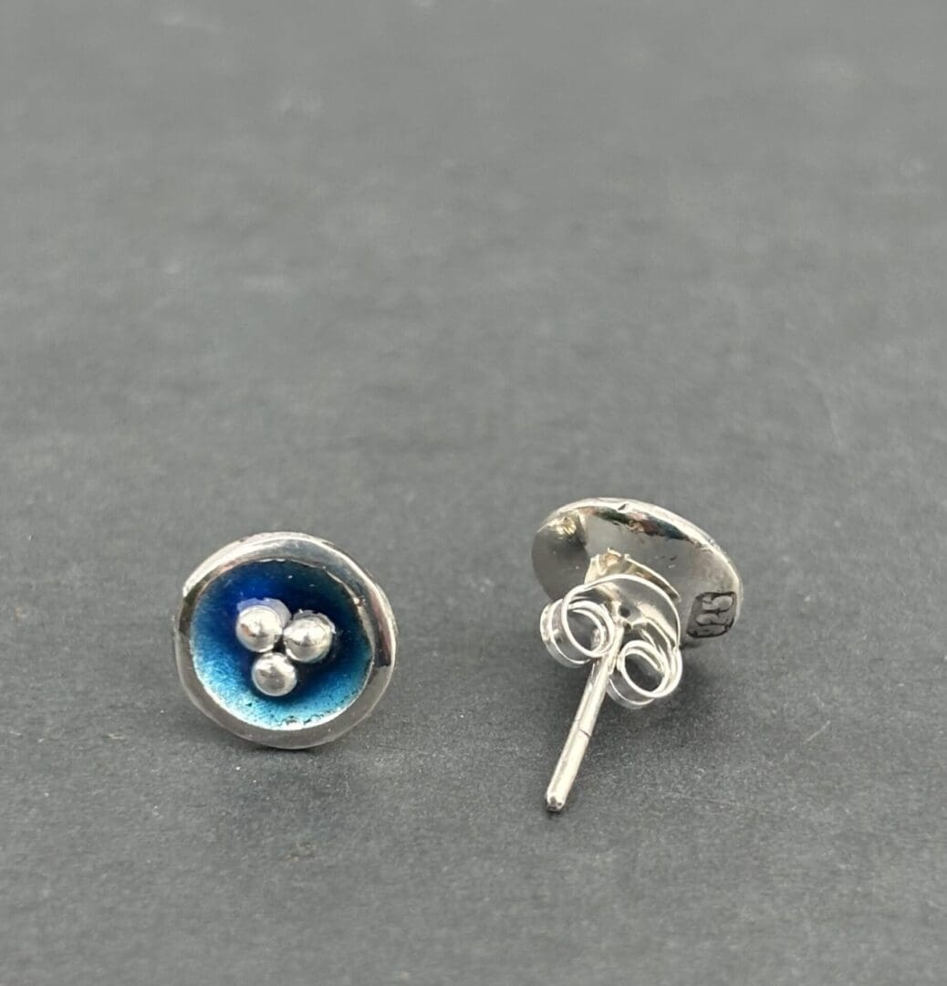 Rock Pool Enamel Studs - Image 4