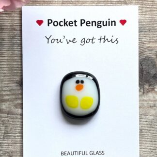 Pocket-Hug-Penguin-card-fused-glass-cute-animal-keepsake-gift-good-luck-you've-got-this