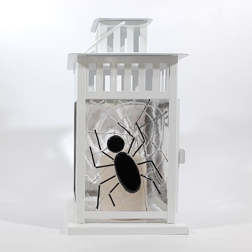 Halloween Fused Glass Panelled Candle Lanterns - Image 8