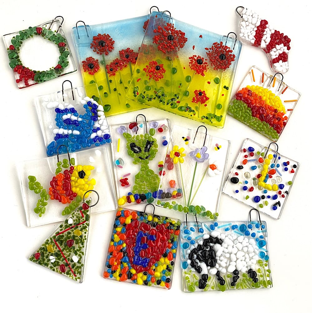 Make At Home Fused Glass Mini Suncatcher Kit - Image 3