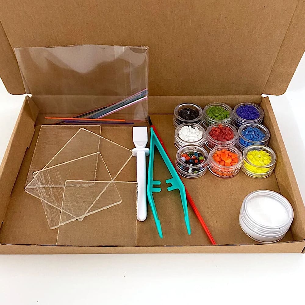 Make At Home Fused Glass Mini Suncatcher Kit - Image 2