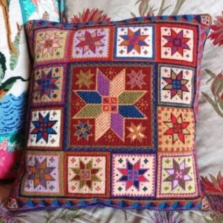 Star Tile Tapestry Cushion Kit Animal Fayre Designer Tapestry Kits collection