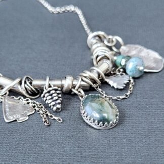 Wildwoods Moss Agate Forest Necklace