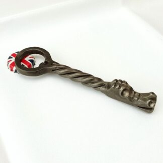 Hand Forged Bottle Opener with a Dragon's Head Handle