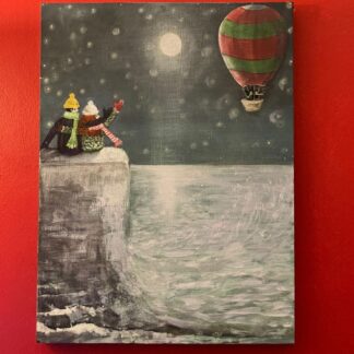 Balloon Flight in Winter