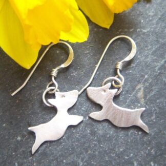 Dog earrings