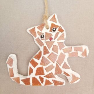 Cute Kitten Cat Mosaic Decoration Kit: DIY /Make Your Own, Party Favour, Gift, Craft