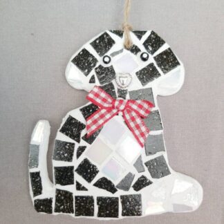 Cute Dog Puppy Mosaic Decoration Kit: DIY /Make Your Own, Party Favour, Gift, Craft
