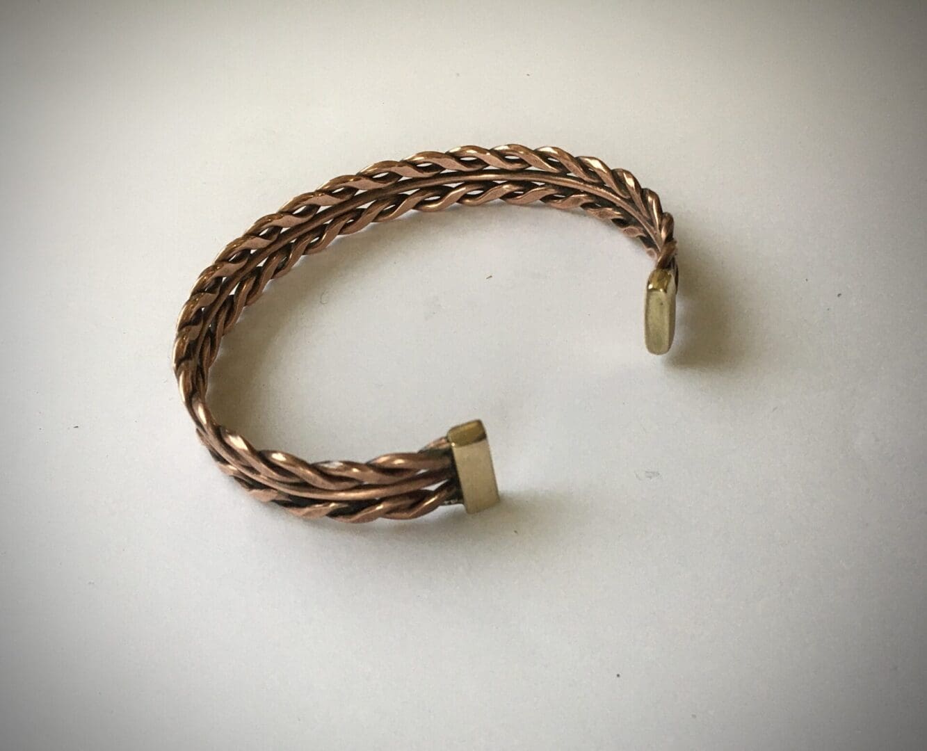 Copper Weave Bangle - Image 3