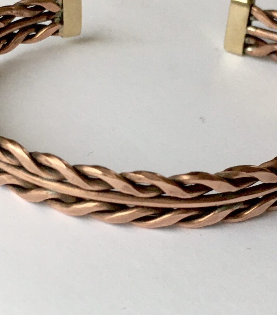 Copper Weave Bangle - Image 4